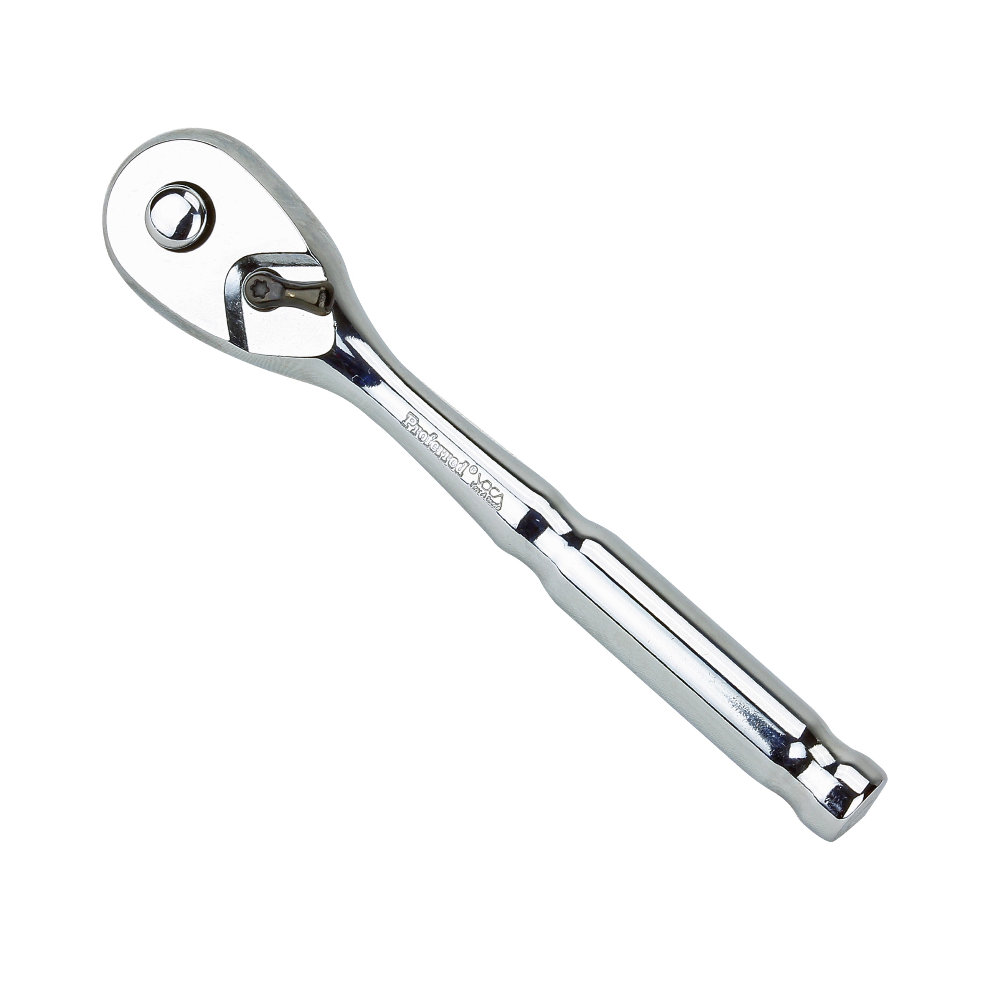 1/4" Drive (72 Teeth) 4.5 Inch Pear Ratchet Handle (No Mark)