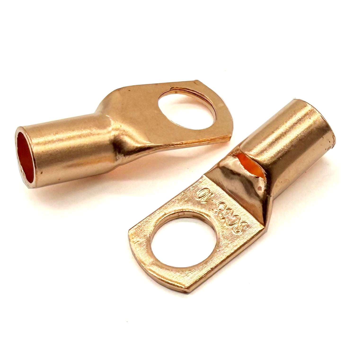Copper Lug Terminal 2AWG, M10 (3/8") Hole, SC35-10