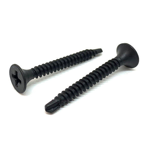 #8-18x2-3/8" Phillips Bugle Head Self Drilling Drywall Screws Phos & Oil