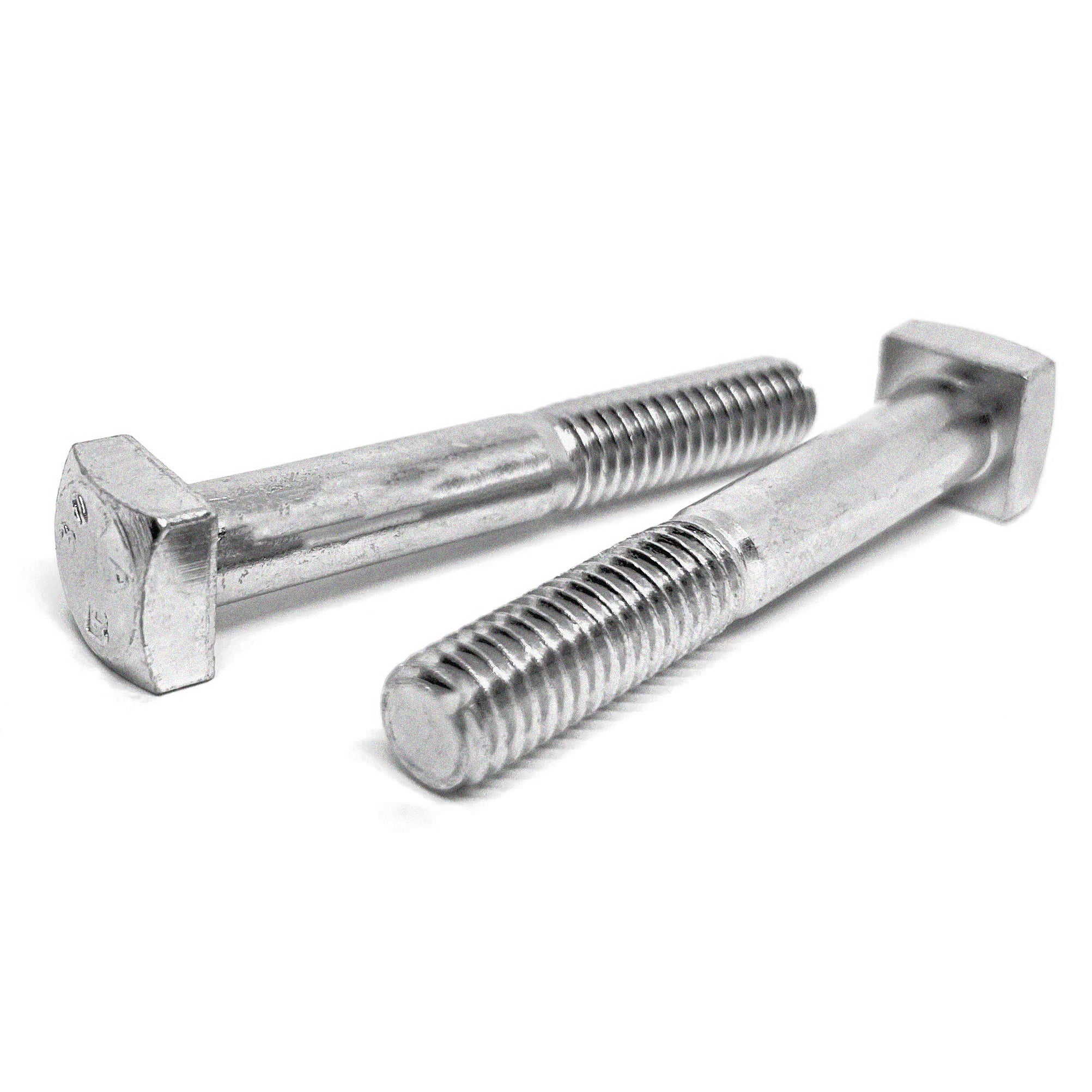 1/4"-20x4" Square Head Bolts Grade A307 Hot Dip Galvanized