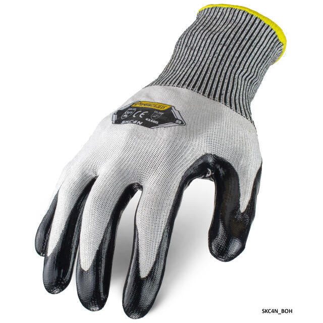 Ironclad Knit A4 Cut Rating S Nitrile Touch Screen Gloves