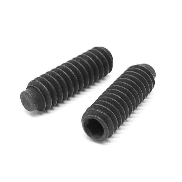 5/16-24x5/16" Alloy Half Dog Point Allen Socket Set Screw Black Oxide
