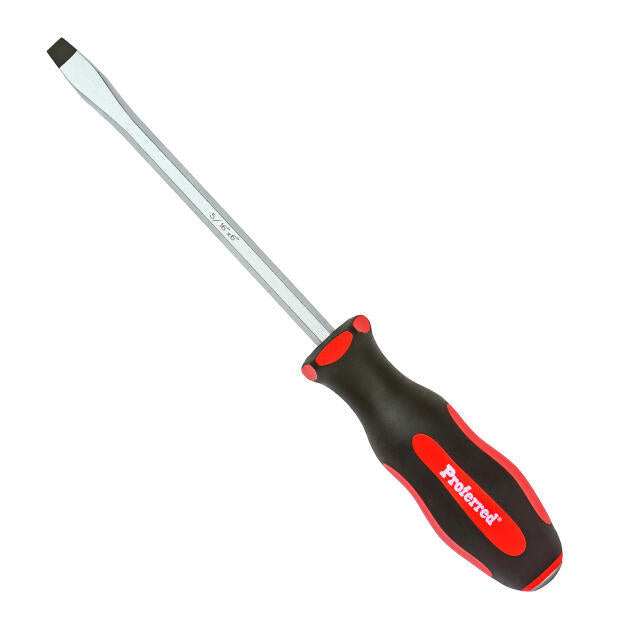 5/16"x6" Proferred Go-Thru Slotted Screwdriver