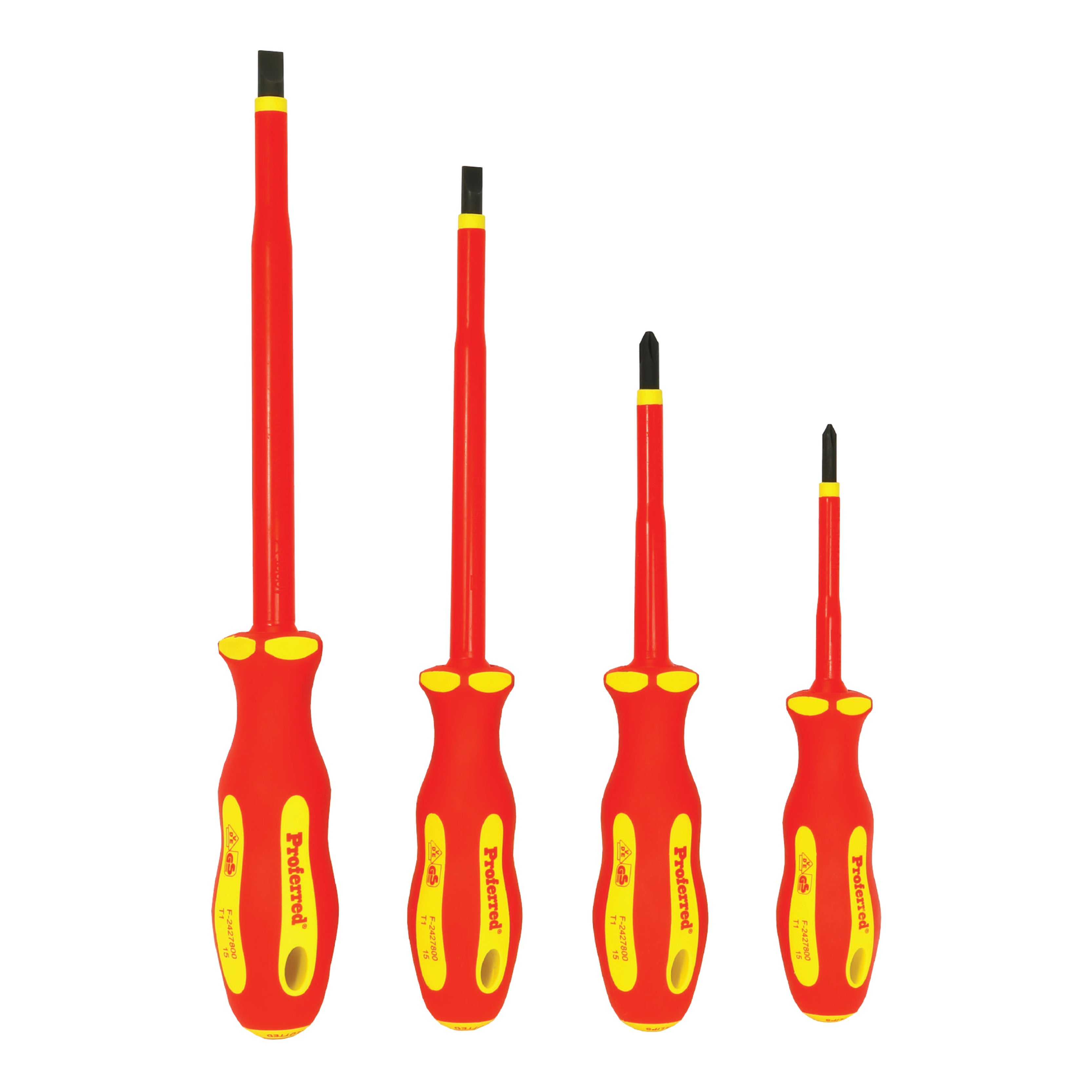 2 Piece Proferred Insulated Screwdriver Sets