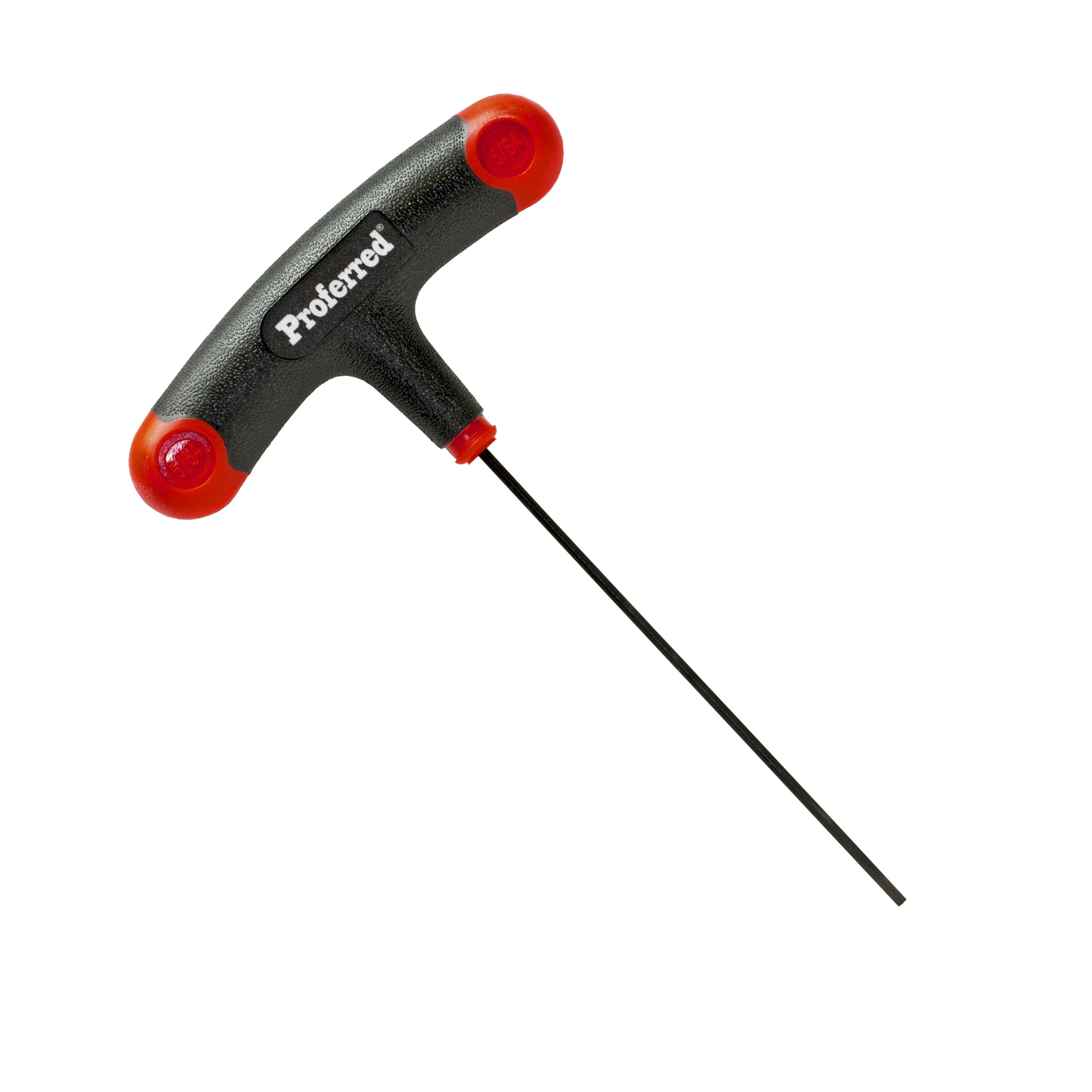 5/64" X 4" PROFERRED T-HANDLE HEX KEY