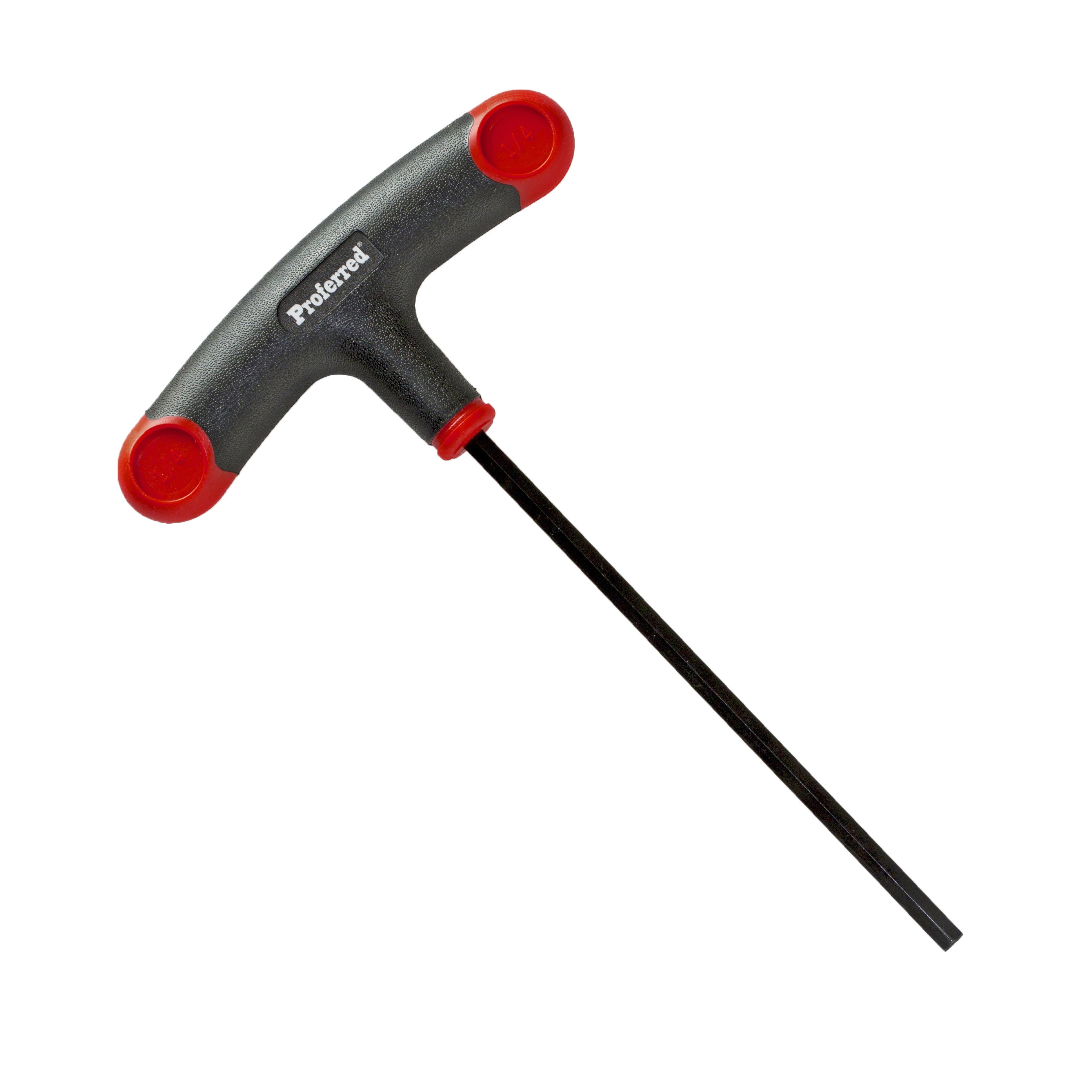 1/4" X 6.5" PROFERRED T-HANDLE HEX KEY