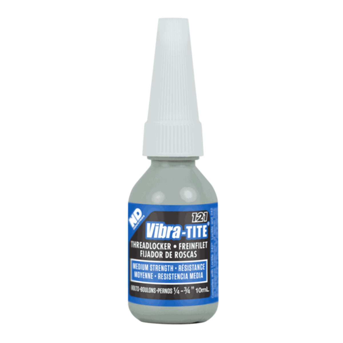 Vibra-Tite 121, Medium Strength Threadlocker, 10ml Bottle