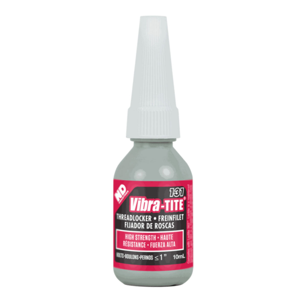 Vibra-Tite 131, High Strength Threadlocker, 10ml Bottle