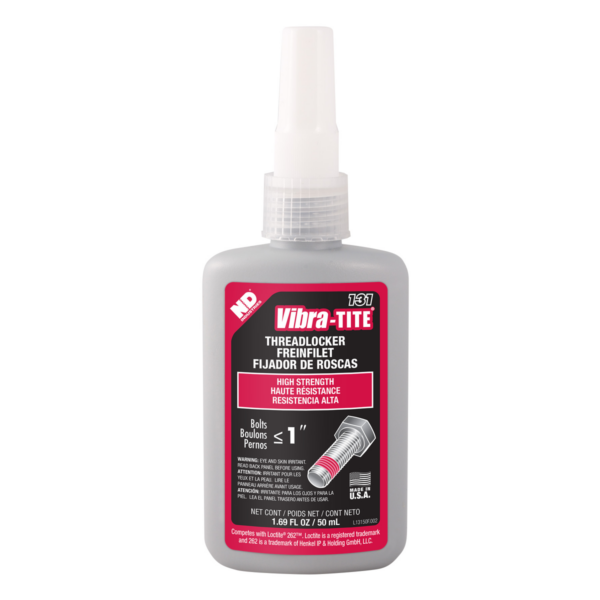 Vibra-Tite 131, High Strength Threadlocker, 50ml Bottle