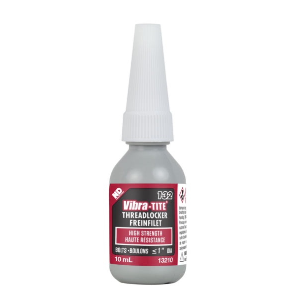 Vibra-Tite 132, High Strength Primerless Threadlocker, 10ml Bottle