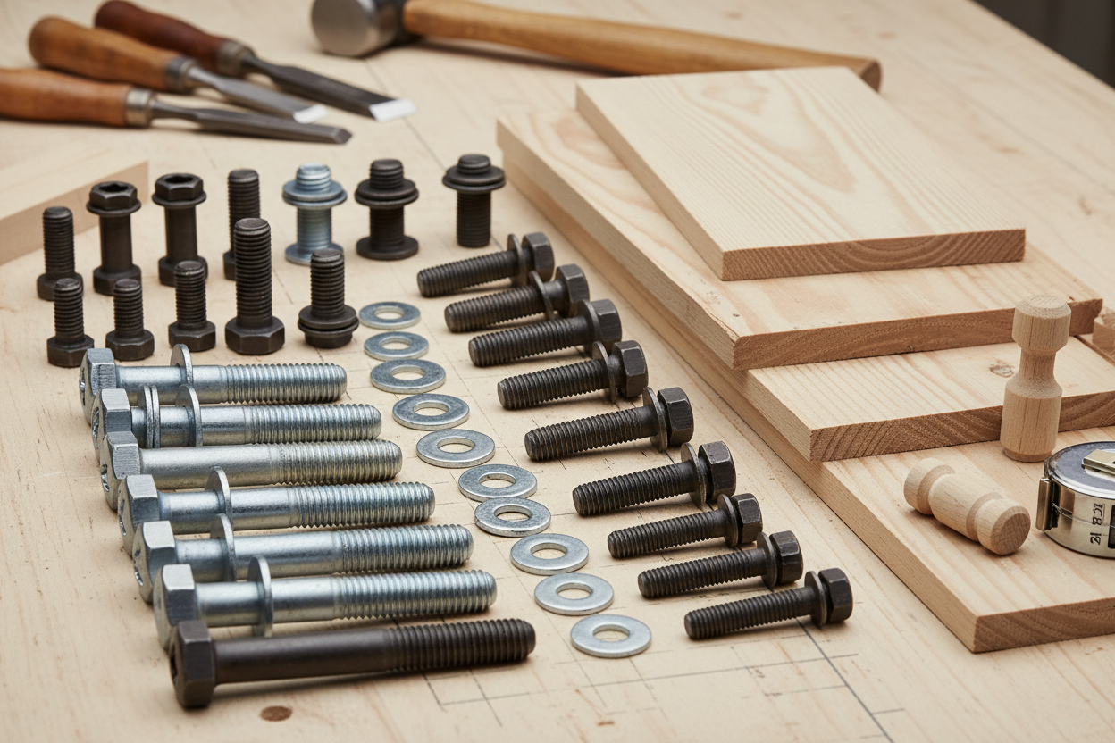 How to Choose the Right Bolt for Wood Projects – BoltsandNuts.com