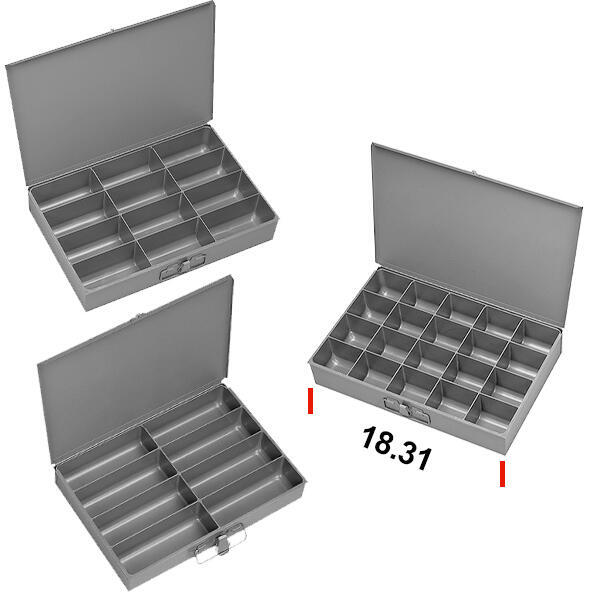 Empty Larger Compartment Boxes