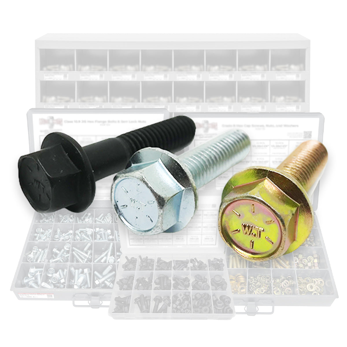 Bin Assortment Flange Bolts