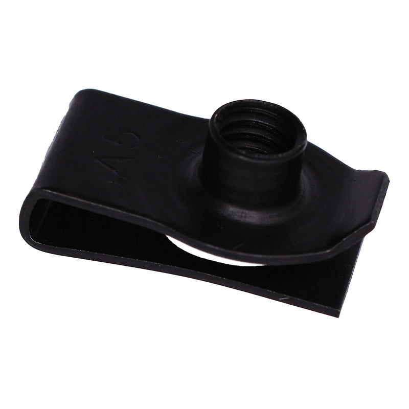 1/4"-20 Extruded U-Nut, Panel 0.025-0.150", 17/32" Ctr Hole Edge