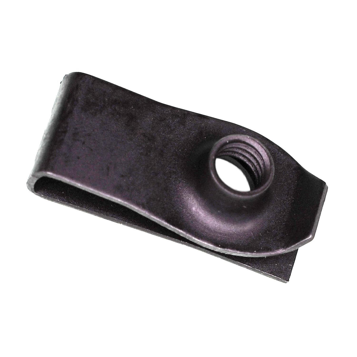 1/4"-20 Extruded U-Nut, Panel 0.025-0.150", 25/32" Ctr Hole Edge