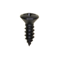 #8x1/2" Phillips Oval Head Tapping Screw Oxide, Type A/AB, Black Oxide