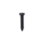 #8x3/4" Phillips Oval Head Tapping Screw Oxide, Type A/AB, Black Oxide, #6