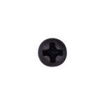 #8x3/4" Phillips Oval Head Tapping Screw Oxide, Type A/AB, Black Oxide, #6