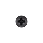 #8x1" Phillips Oval Head with Tapping Screw Oxide, Type A/AB, Black Oxide
