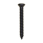 #8x1-1/4" Phillips Oval Head with Tapping Screw Oxide, Type A/AB, Black Oxide