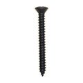 #8x1-1/2" Phillips Oval Head Tapping Screw Oxide, Type A/AB, Black Oxide