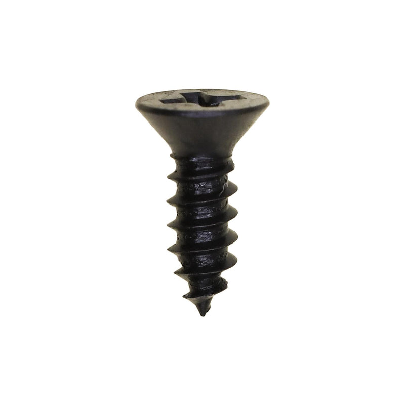 #8x1/2" Phillips Flat Head Tapping Screw Oxide, Type AB, Black Oxide