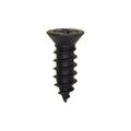 #8x1/2" Phillips Flat Head Tapping Screw with Oxide, Type AB, Black Oxide