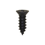 #8x1/2" Phillips Flat Head Tapping Screw with Oxide, Type AB, Black Oxide