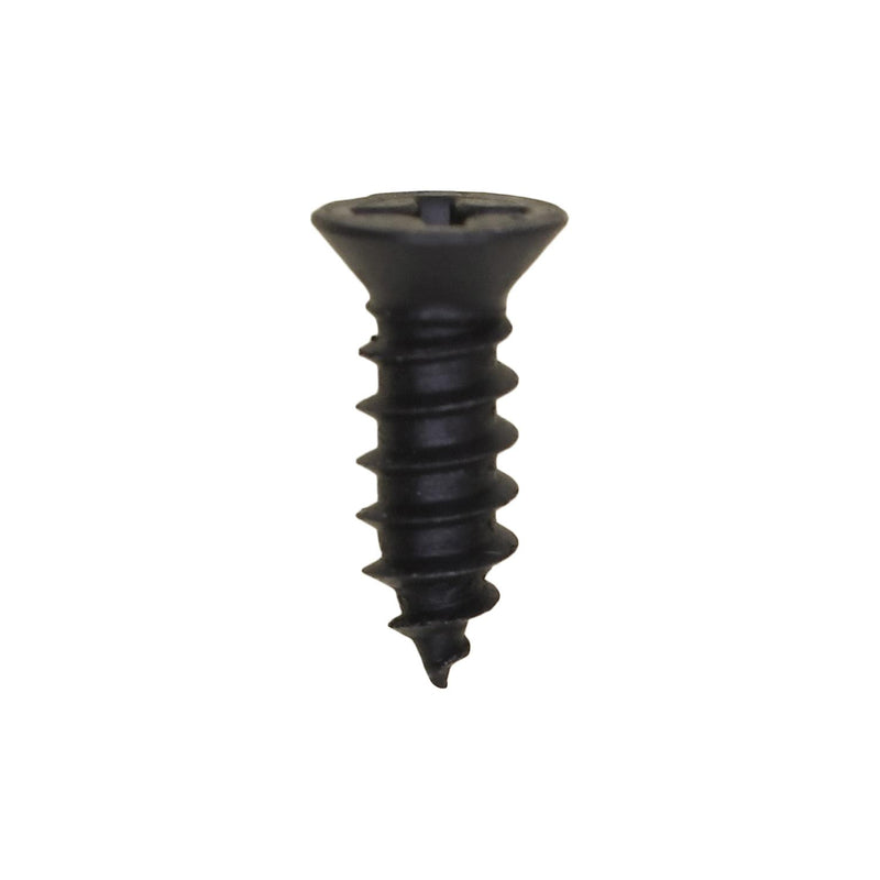 #8x1/2" Phillips Flat Head Tapping Screw with Oxide, Type AB, Black Oxide
