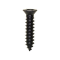 #8x3/4" Phillips Flat Head Tapping Screw with Oxide, Type AB, Black Oxide