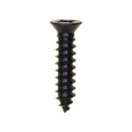 #8x3/4" Phillips Flat Head Tapping Screw with Oxide, Type AB, Black Oxide