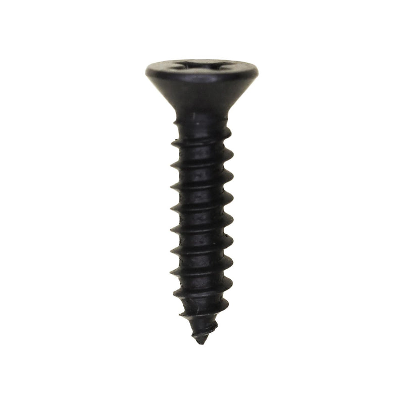 #8x3/4" Phillips Flat Head Tapping Screw Oxide, Type AB, Black Oxide