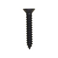 #8x1" Phillips Flat Head Tapping Screw Oxide, Type AB, Black Oxide