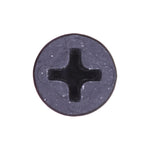 #8x1-1/4" Phillips Flat Head Tapping Screw Oxide, Type AB, Black Oxide