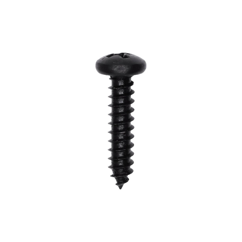 #8x3/4" Phillips Pan Head Tapping Screw Oxide, Type A/AB, Black Oxide