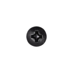 #8x3/4" Phillips Pan Head Tapping Screw Oxide, Type A/AB, Black Oxide