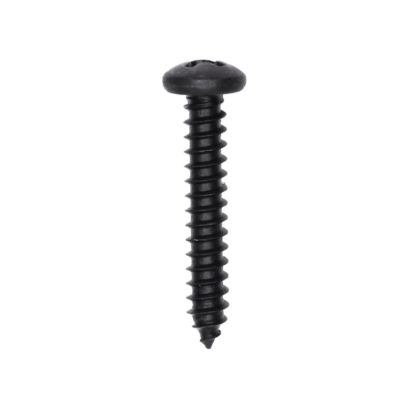 #8x1" Phillips Pan Head Tapping Screw Oxide, Type A/AB, Black Oxide
