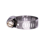 1/2" Stainless Steel Band - Steel Screw Mini Hose Clamp, Plated Screw