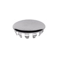 1-1/4" Metal Plug Button Hole Nickel Pltd, 1-7/16" Head