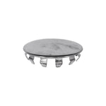 1-1/2" Metal Plug Button Hole Nickel Pltd, 1-21/32" Head