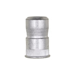 #6-32 Nutsert USS, 0.030" Grip, Tin, 0.218" Barrel Diam, 0.185" Barrel Height Post Set, Mild Steel, Tin Plated