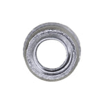 #8-32 Nutsert USS, 0.030" Grip, Tin, 0.249" Barrel Diam, 0.185" Barrel Height Post Set, Mild Steel, Tin Plated