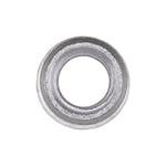 #10-32 Nutsert Sae, 0.030" Grip, Tin, 0.280" Barrel Diam, 0.185" Barrel Height Post Set, Mild Steel, Tin Plated