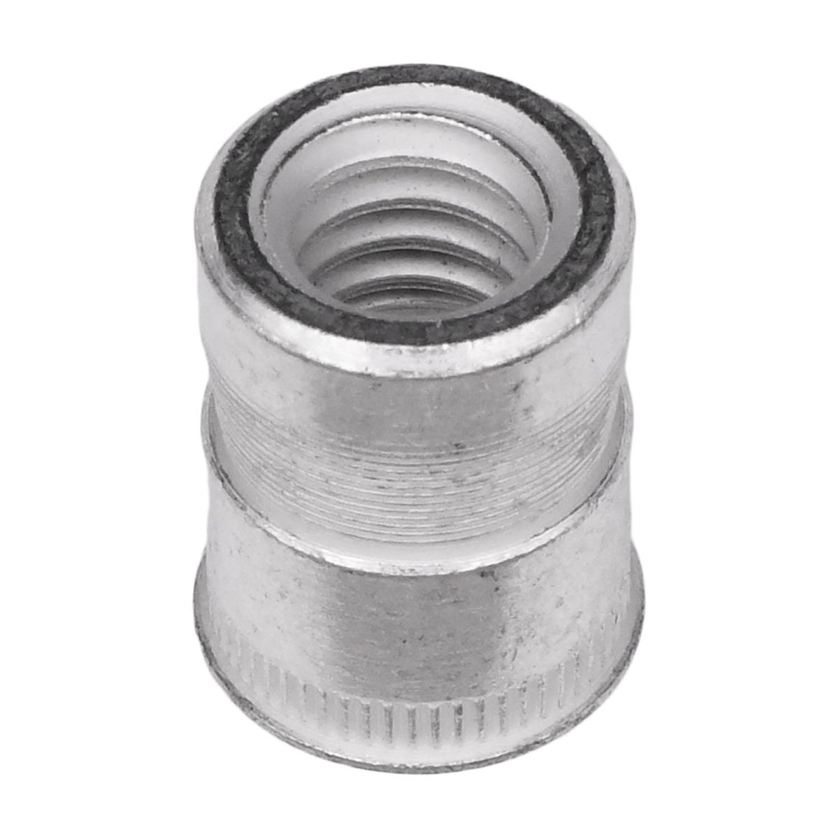 1/4"-20 Nutsert USS, 0.030" Grip, Tin, 0.398" Barrel Diam, 0.255" Barrel Height Post Set