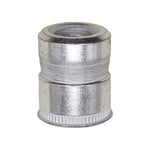 5/16"-18 Nutsert USS, 0.030" Grip, Tin, 0.499" Barrel Diam, 0.305" Barrel Height Post Set, Mild Steel, Tin Plated