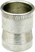 5/16"-18 Nutsert USS, 0.030" Grip, Tin, 0.499" Barrel Diam, 0.305" Barrel Height Post Set, Mild Steel, Tin Plated