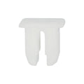 #8 White Nylon Square Head Push-In Nut Thread