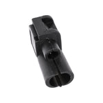 Black Self-Stripping Connector Electrical Bullet Receptable, 18 to 14 Gauge