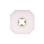 #8 White Nylon Grille Nut, Natural