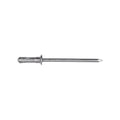 1/8"x15/32" Countersunk Head Blind Rivet, 1/4" Grip, Aluminum Body, Steel Mandrel, Zinc, 0.030" Flange Thick, Aluminum Rivet - Steel Mandrel